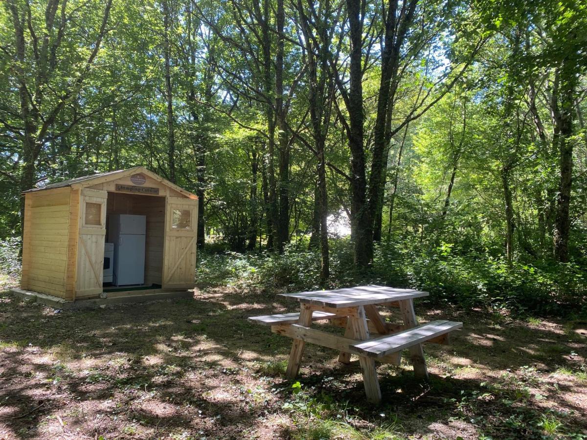 Fonclaire Holidays Glamping 'Luxury Camping' Blond Exteriör bild